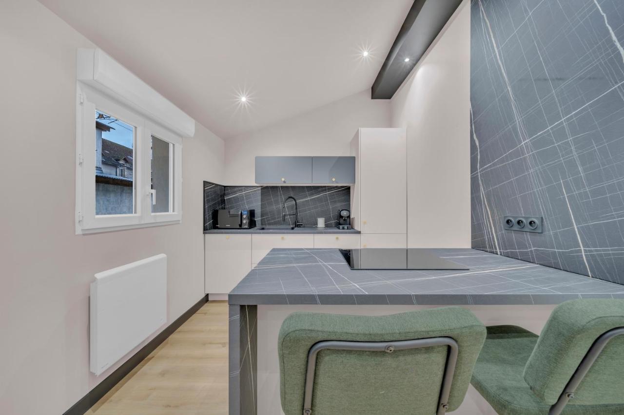 Elegance & Calme : Centre/Gare/Cite Gastronomie Apartment Дижон Екстериор снимка