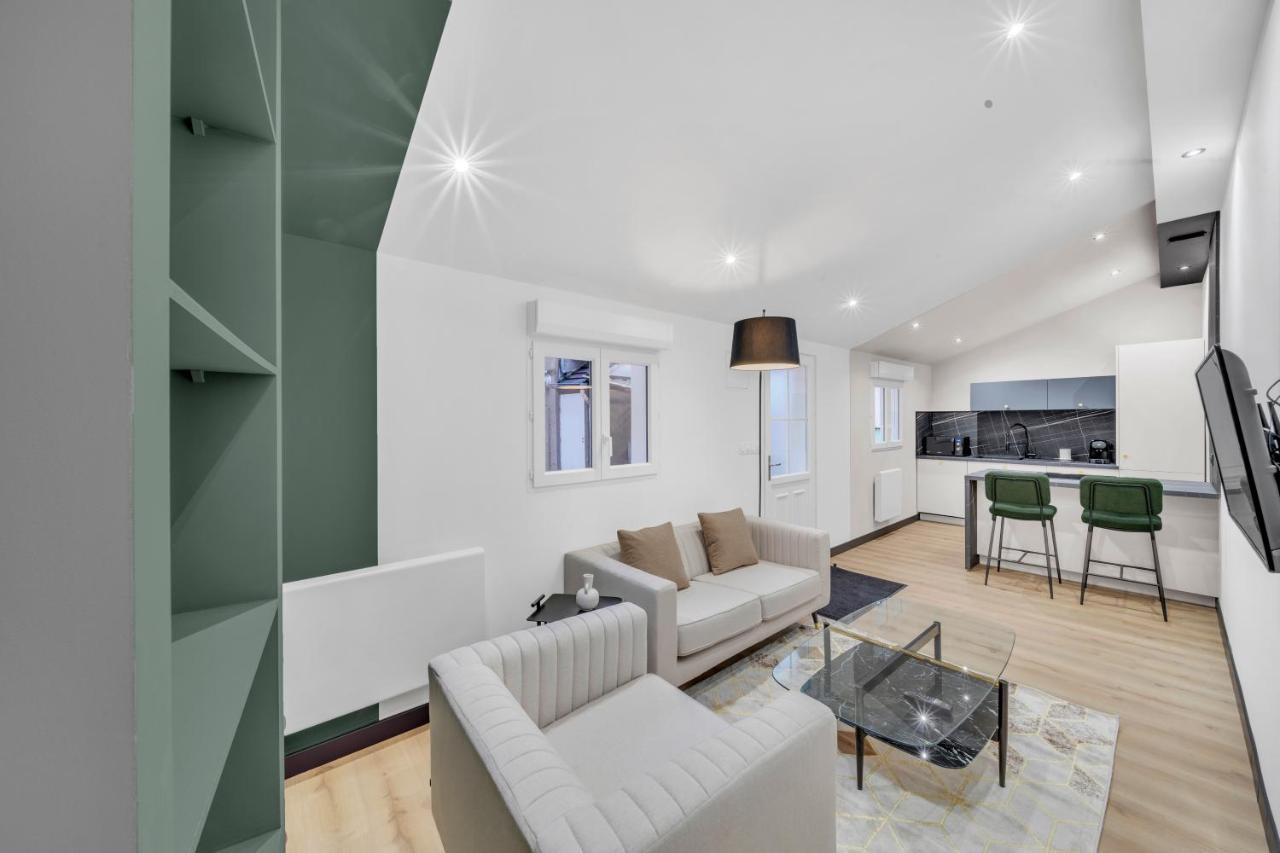 Elegance & Calme : Centre/Gare/Cite Gastronomie Apartment Дижон Екстериор снимка